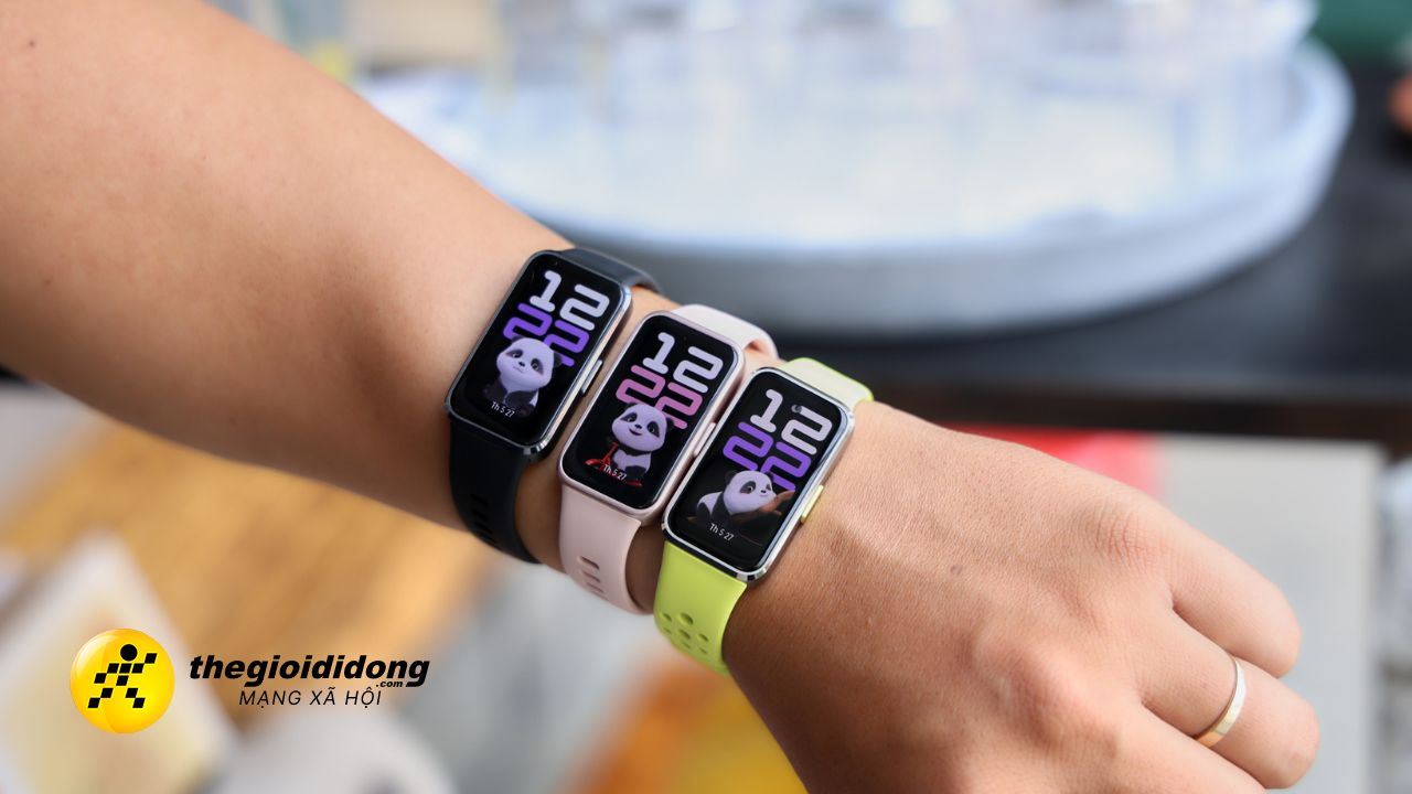 Trên tay HUAWEI Band 10: Thiết kế đa dạng, pin trâu 14 ngày