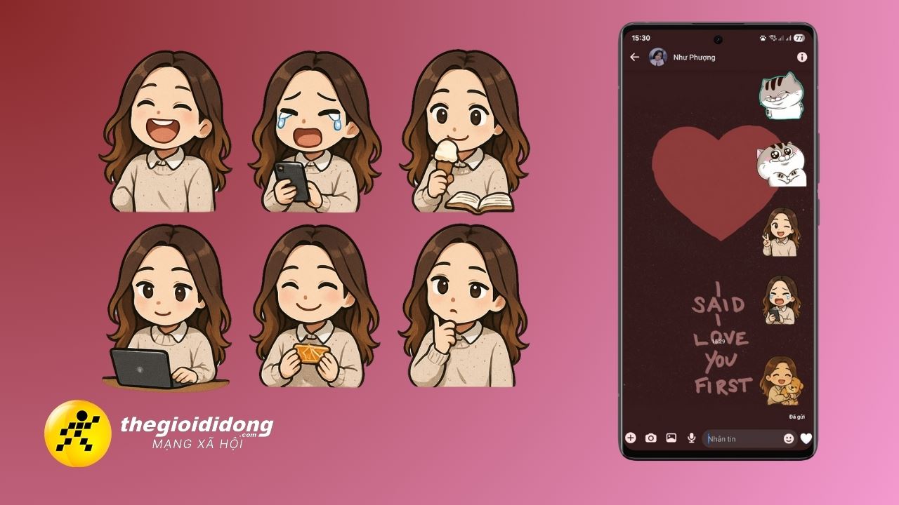 Cách tự tạo sticker theo ảnh cá nhân bằng AI