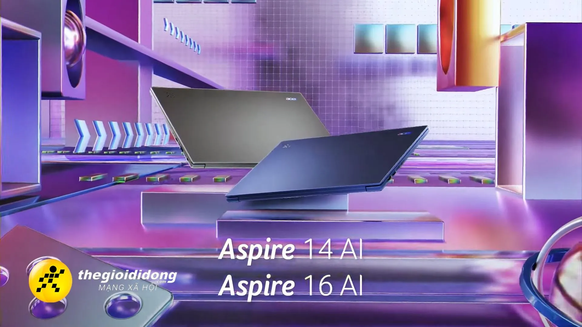 Acer ra mắt 6 mẫu laptop Copilot+ PC mới thuộc dòng Aspire AI