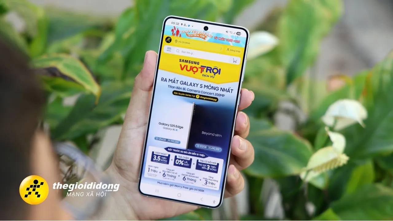 Cách tắt thanh điều hướng trên Galaxy S25 Edge để dùng linh hoạt hơn