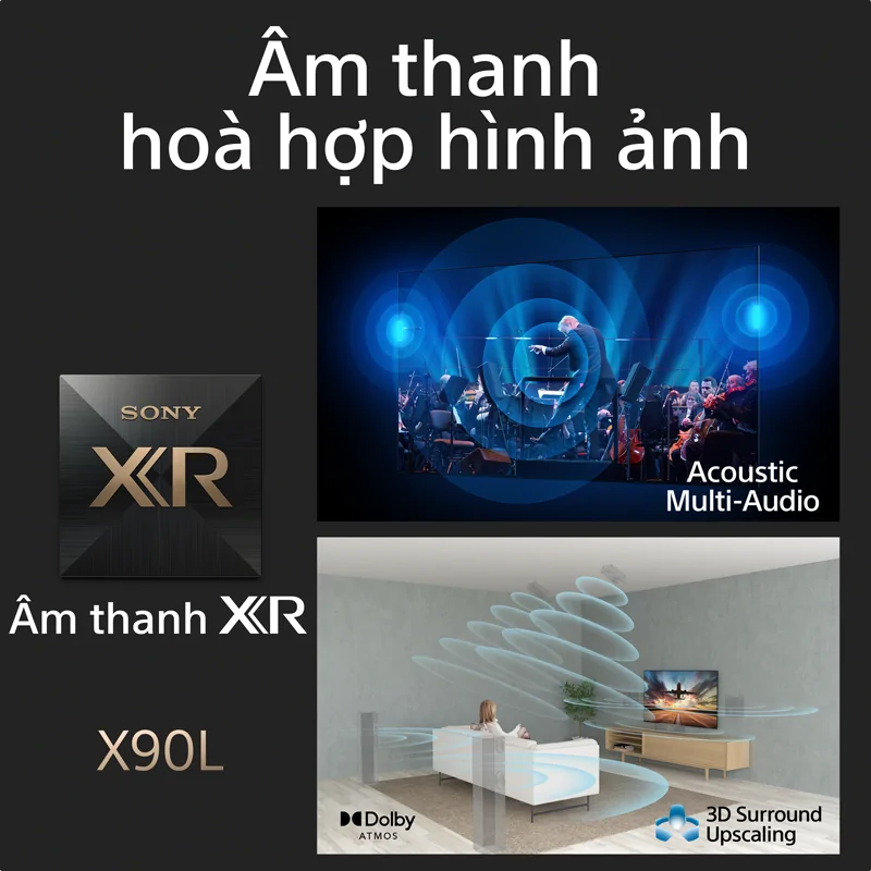 Google Tivi Sony 4K 55 Inch XR-55X90L 
(Sản phẩm trưng bày) 