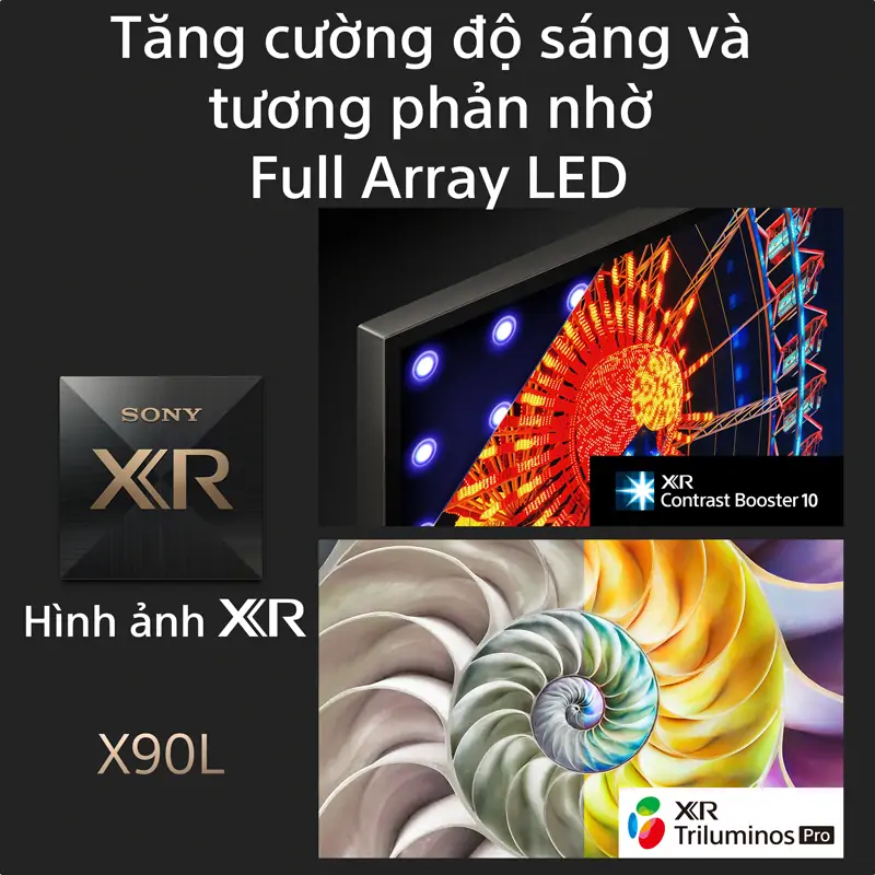 Google Tivi Sony 4K 55 Inch XR-55X90L 
(Sản phẩm trưng bày) 
