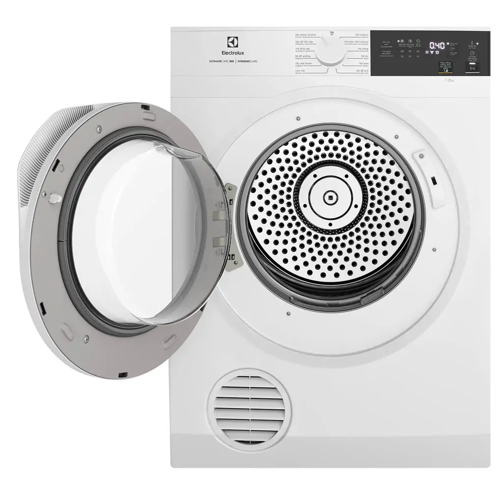 Máy Sấy Thông Hơi Electrolux 9 Kg EDV904H3WC  