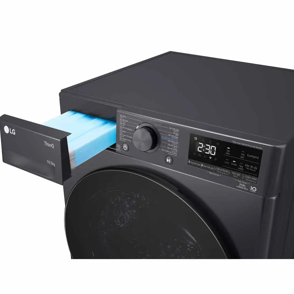 Máy Sấy Bơm Nhiệt LG Inverter 10.5 Kg DVHP50M  