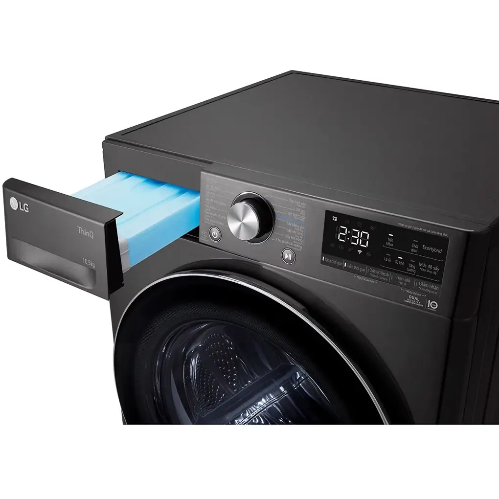 Máy Sấy Bơm Nhiệt LG Inverter 10.5 Kg DVHP50B  