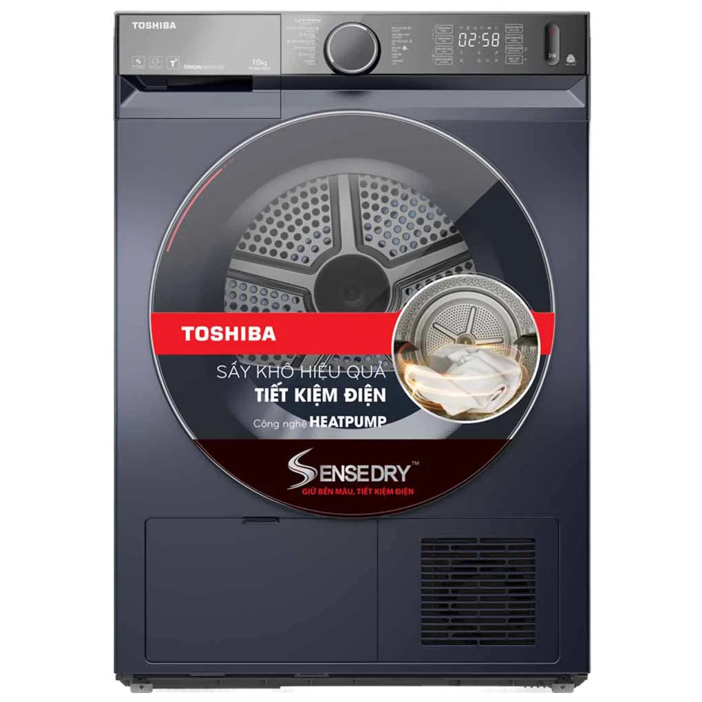 Máy Sấy Bơm Nhiệt Toshiba Inverter 10 Kg TD-BK110GHV(MK)  