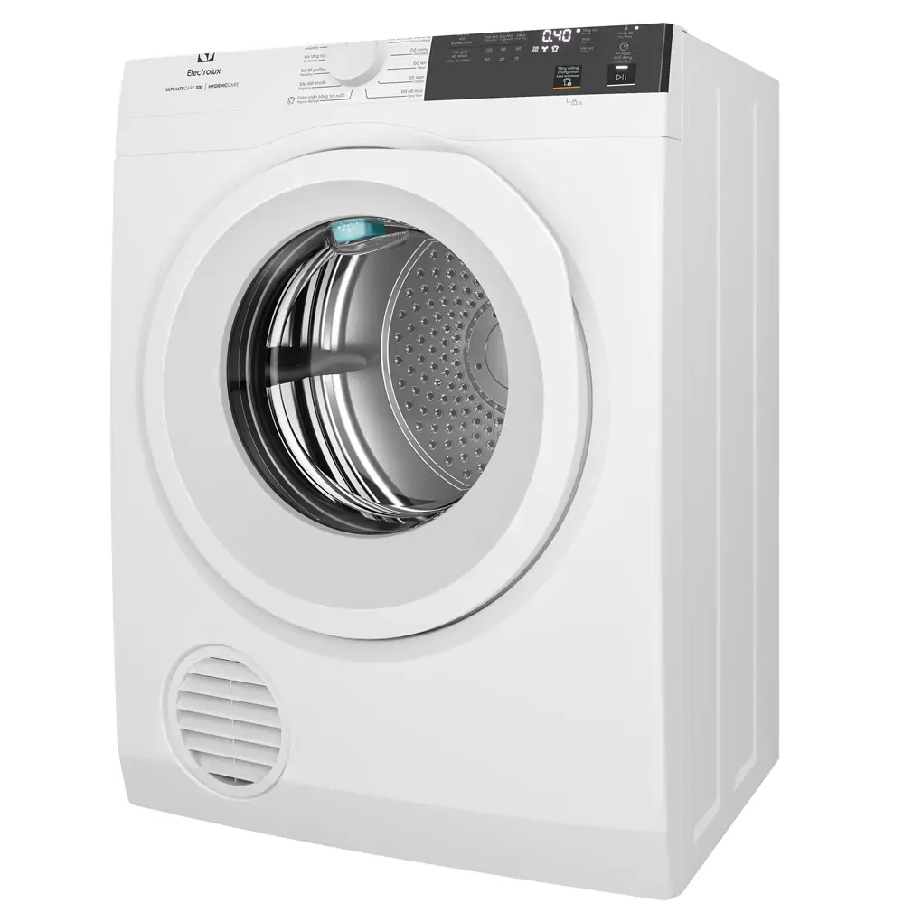 Máy Sấy Thông Hơi Electrolux 9 Kg EDS904H3WC  