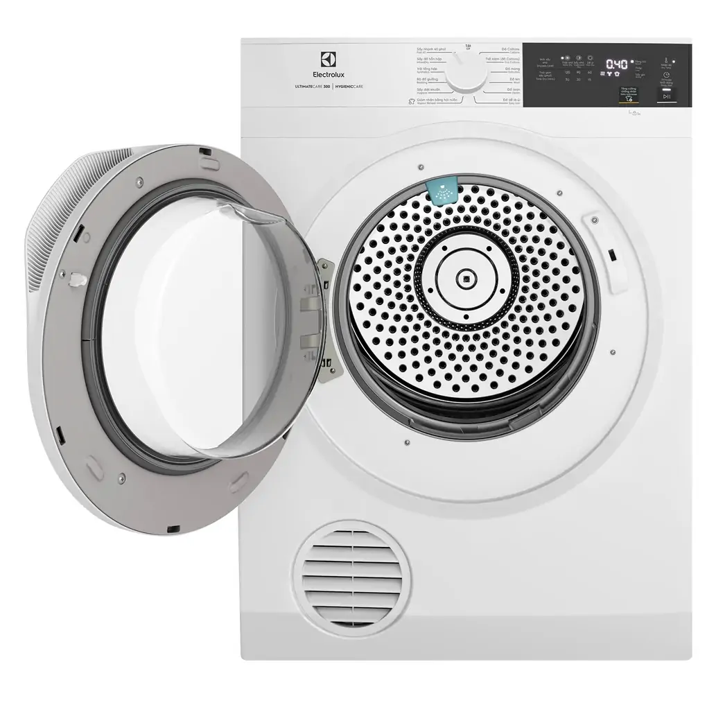 Máy Sấy Thông Hơi Electrolux 9 Kg EDS904H3WC  