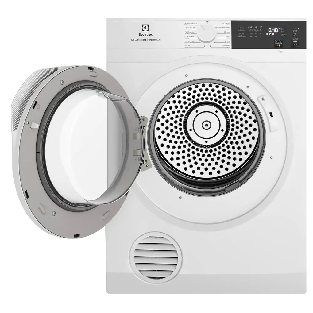 Máy Sấy Thông Hơi Electrolux 8 Kg EDV804H3WC  