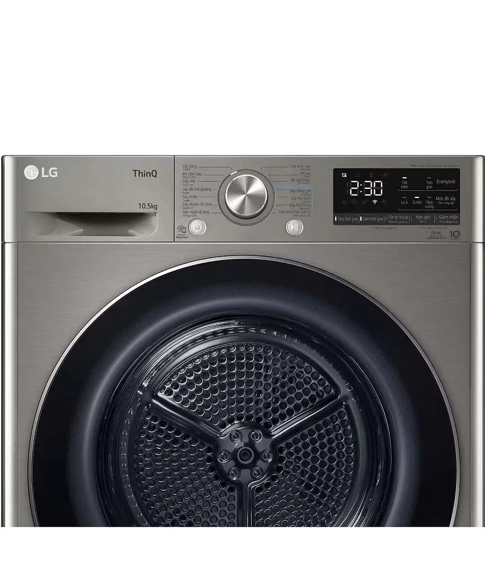 Máy Sấy Bơm Nhiệt LG Inverter 10.5 Kg DVHP50P  
(Sản phẩm trưng bày) 