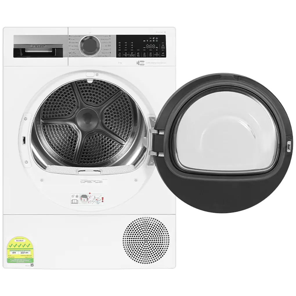Máy Sấy Bơm Nhiệt Bosch 9 Kg WQG24570SG  