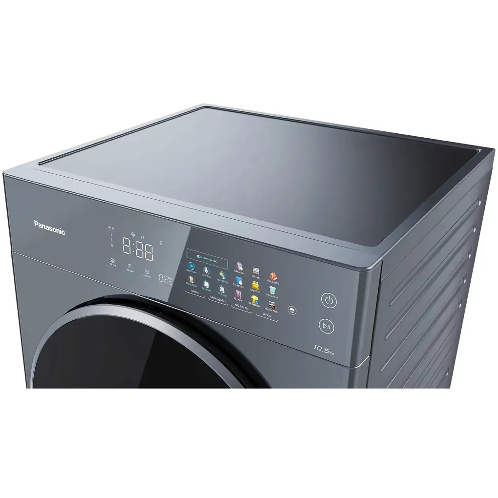 Máy Sấy Bơm Nhiệt Panasonic Inverter 10.5 Kg NH-XV21X1AVT 