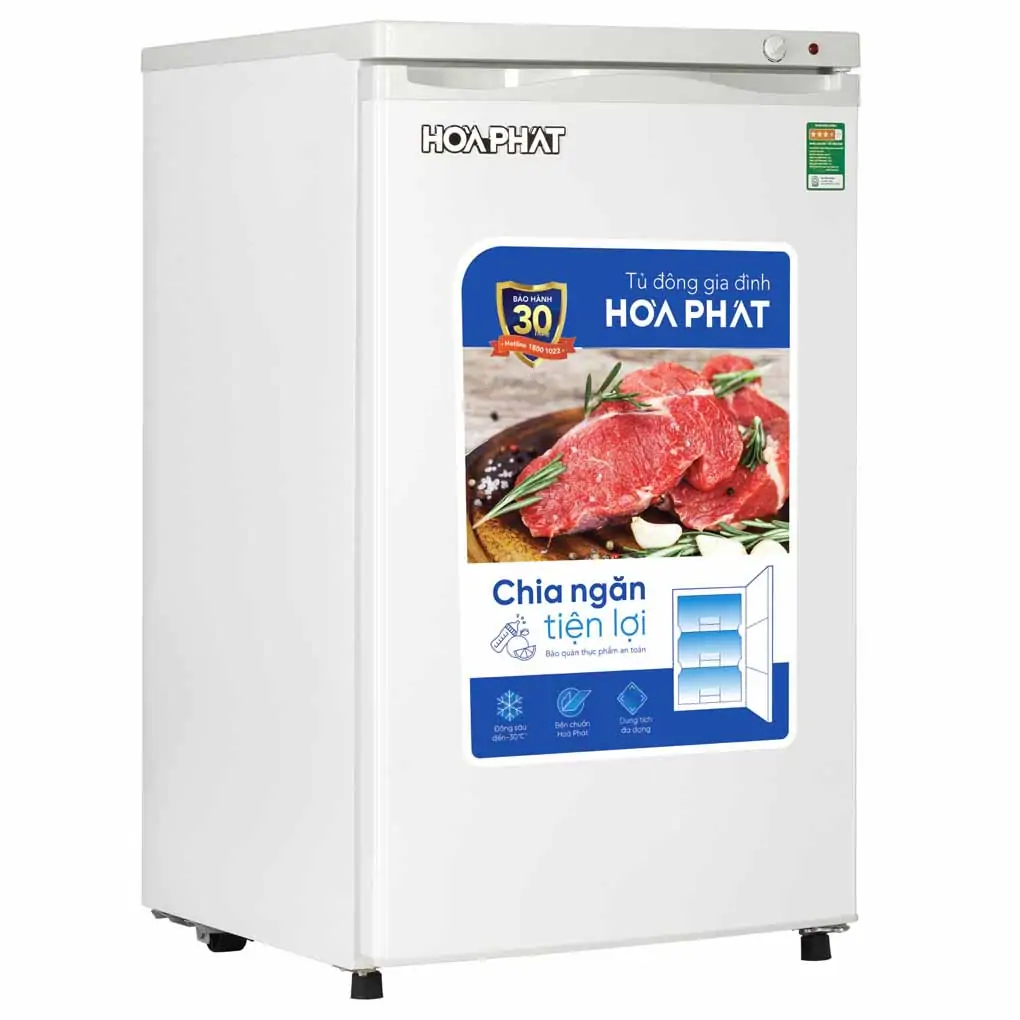 Tủ Đông Đứng Hòa Phát 106 Lít HPF UAH6106