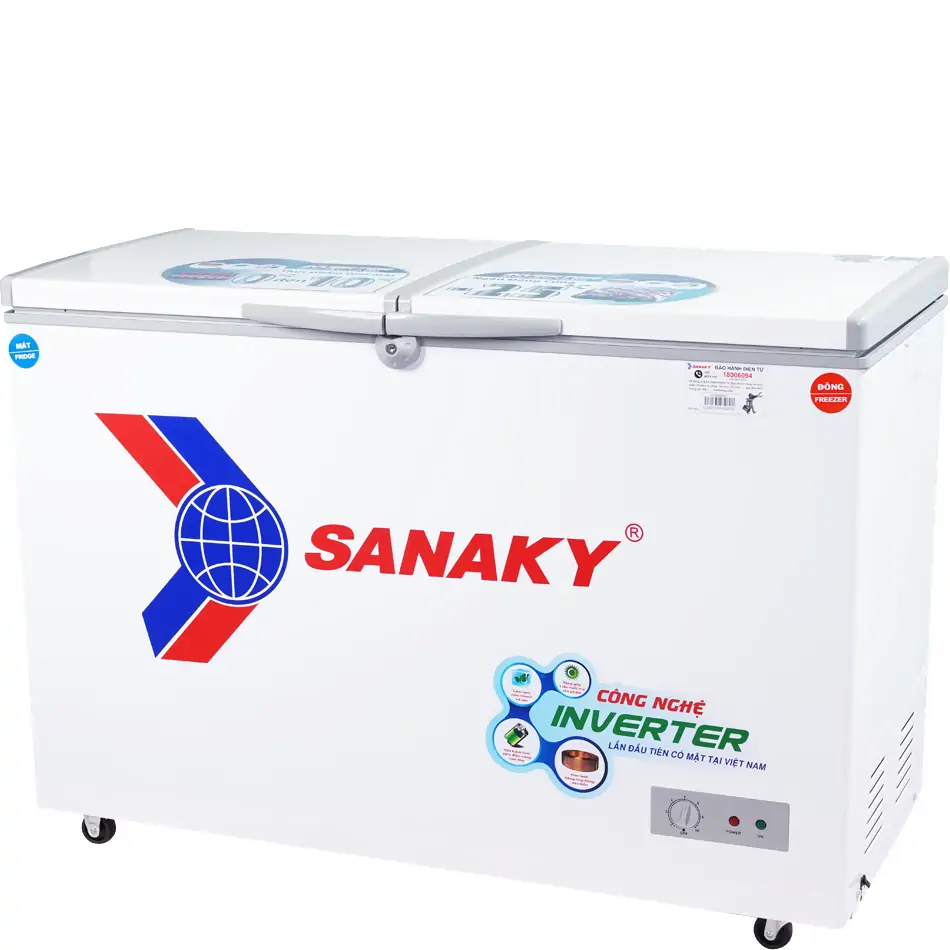 Tủ Đông Mát Sanaky Inverter 280 Lít VH-4099W3