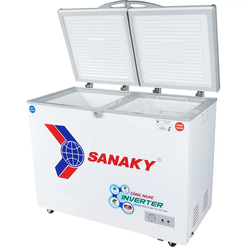 Tủ Đông Mát Sanaky Inverter 220 Lít VH-2899W3