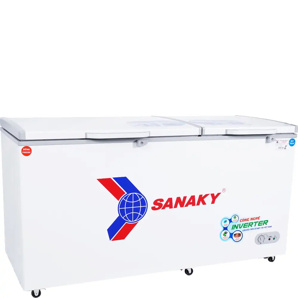 Tủ Đông Mát Sanaky Inverter 485 Lít VH-6699W3