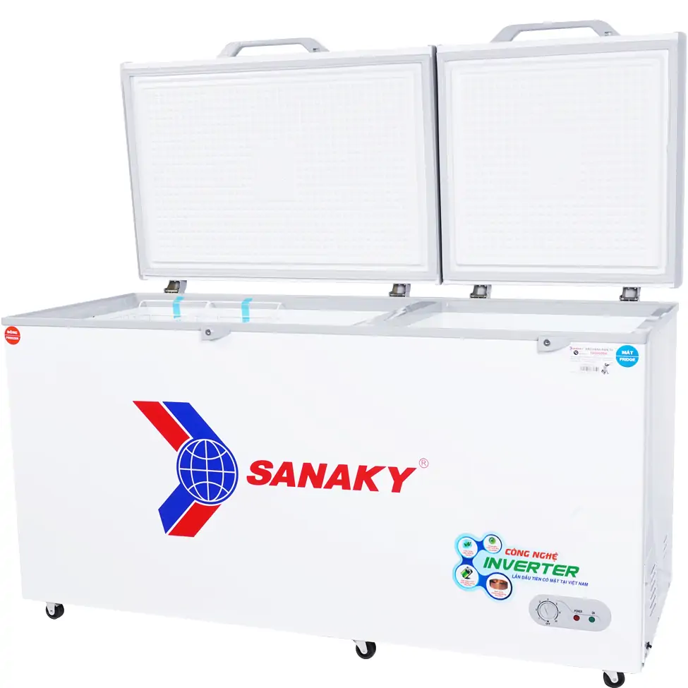 Tủ Đông Mát Sanaky Inverter 485 Lít VH-6699W3