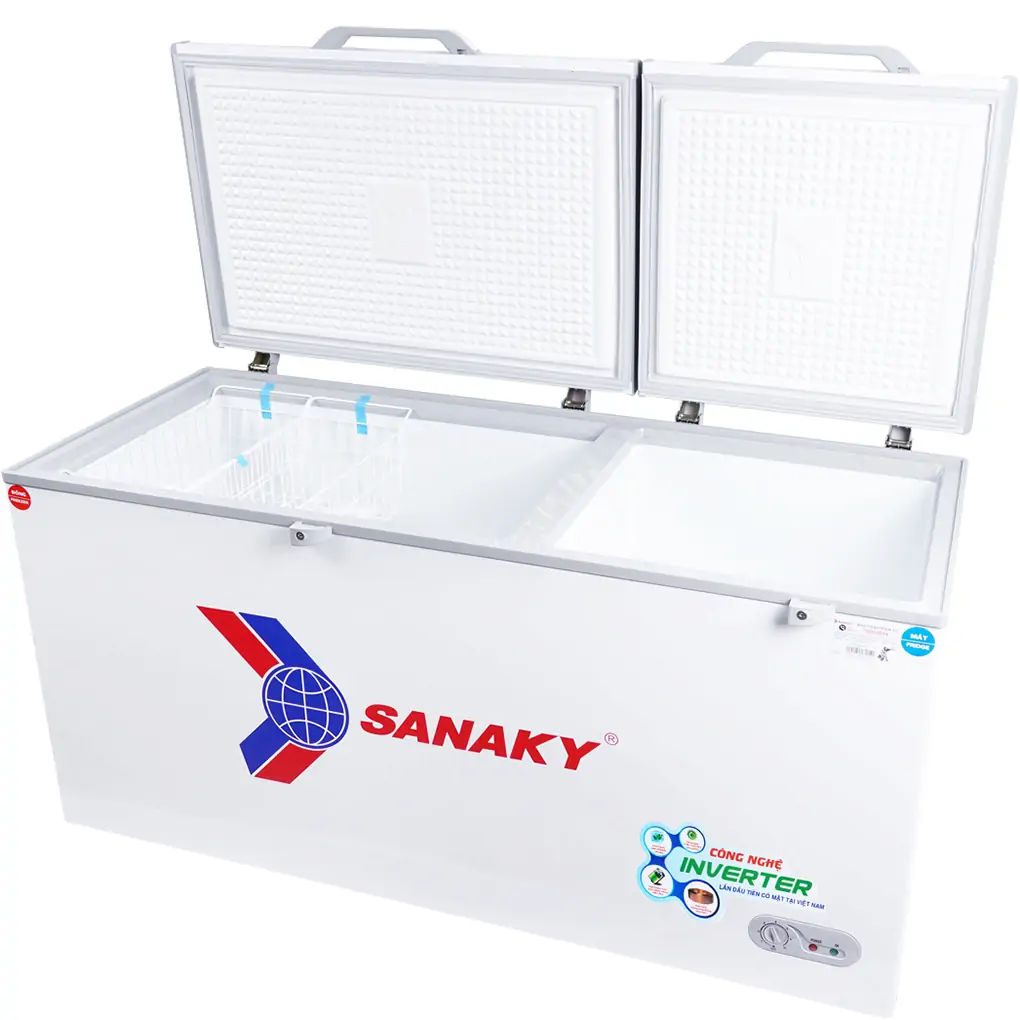 Tủ Đông Mát Sanaky Inverter 485 Lít VH-6699W3