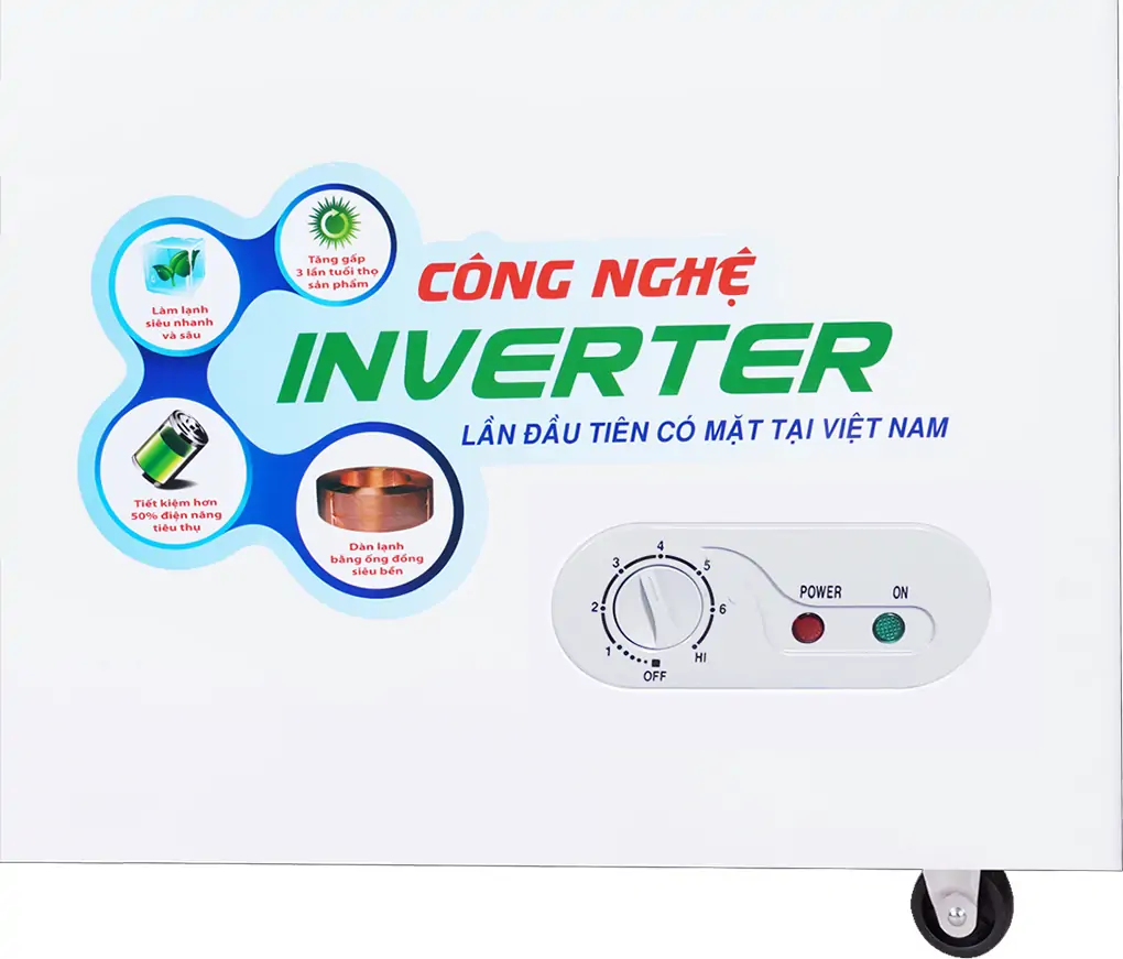 Tủ Đông Mát Sanaky Inverter 485 Lít VH-6699W3