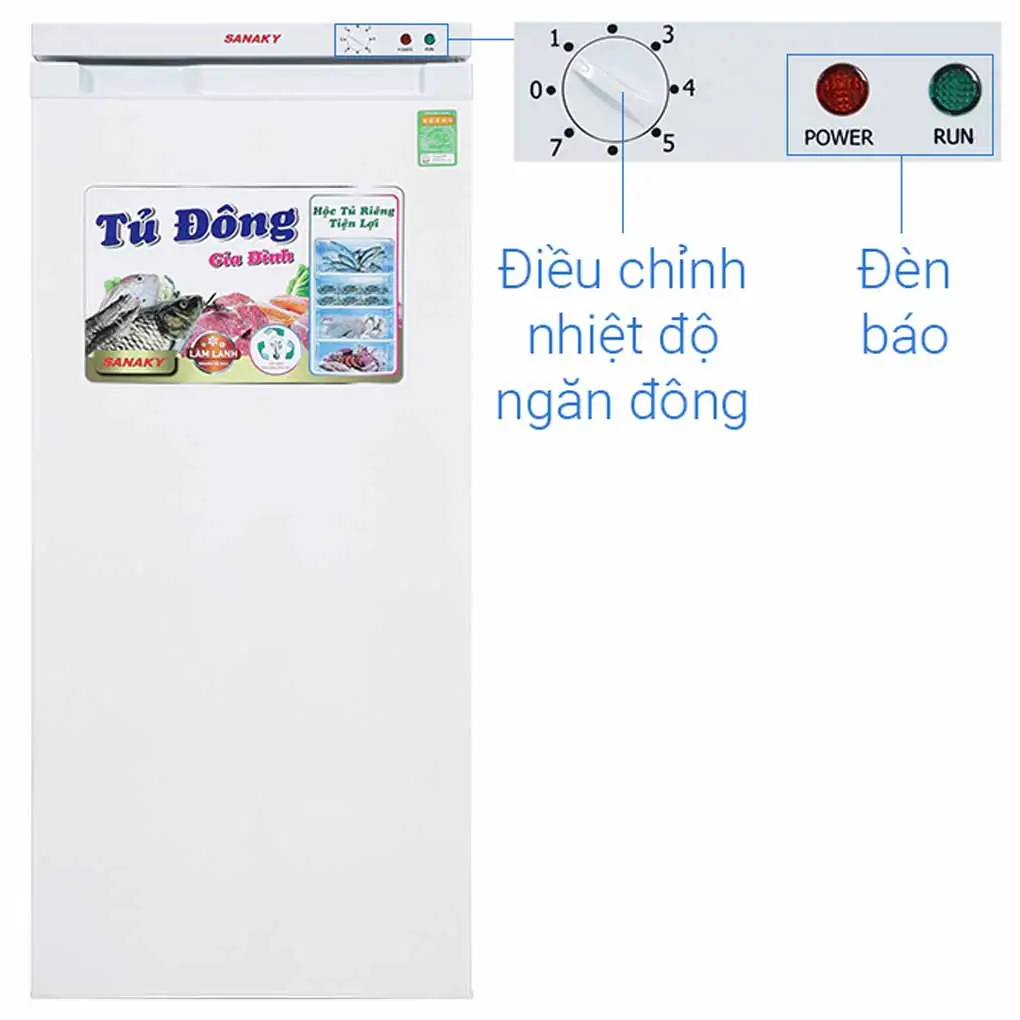 Tủ Đông Sanaky 150 Lít VH-180VD