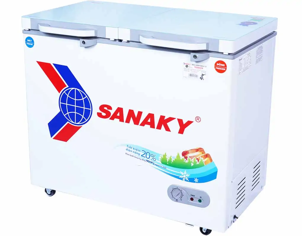 Tủ Đông Mát Sanaky 220 Lít VH-2899W2KD