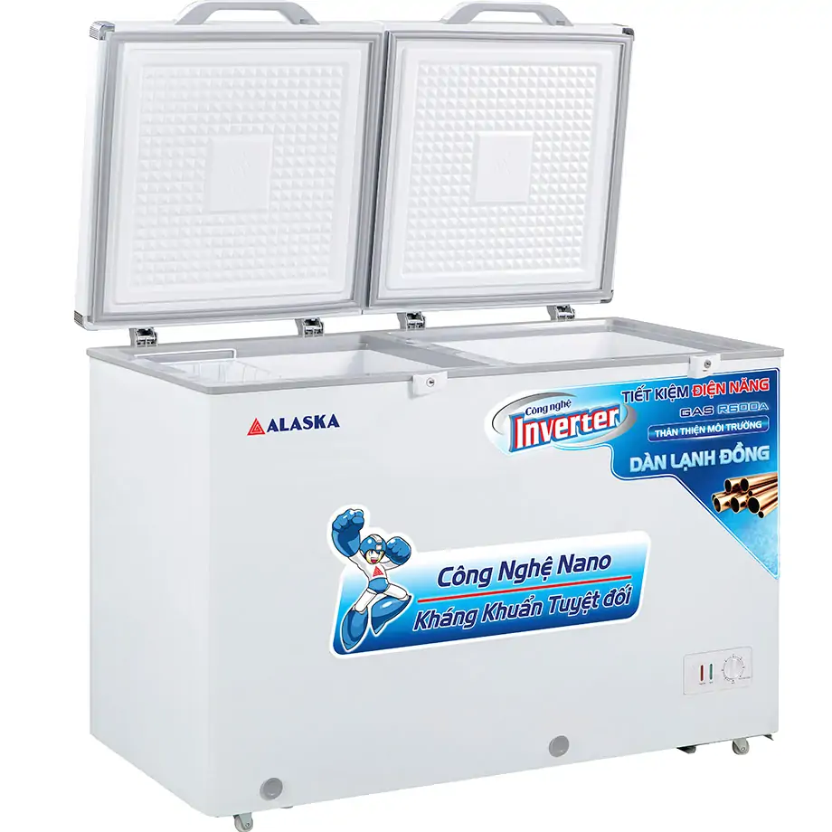 Tủ Đông Mát Alaska Inverter 312 Lít BCD-5068CI