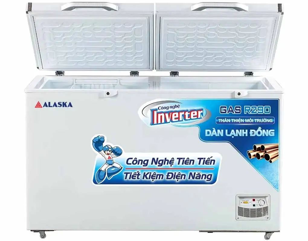 Tủ Đông Alaska Inverter 518 Lít HB-650CI