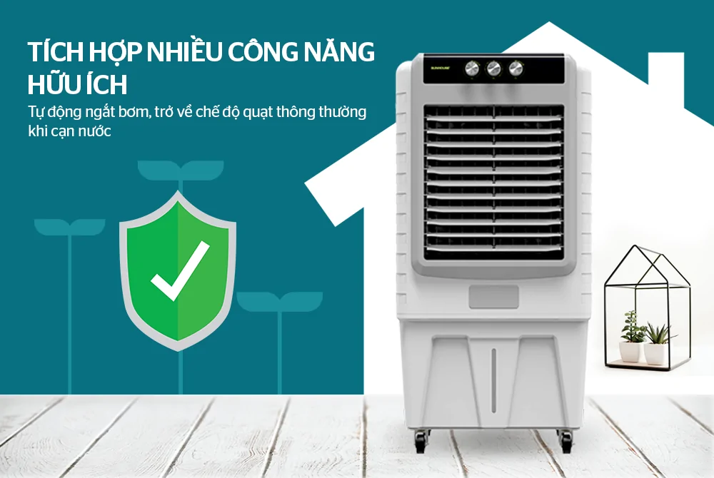 Máy Làm Mát Không Khí Sunhouse SHD7776 200W