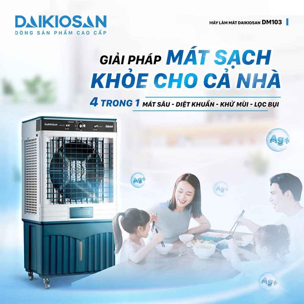 Quạt Điều Hòa Daikiosan DM103 175W