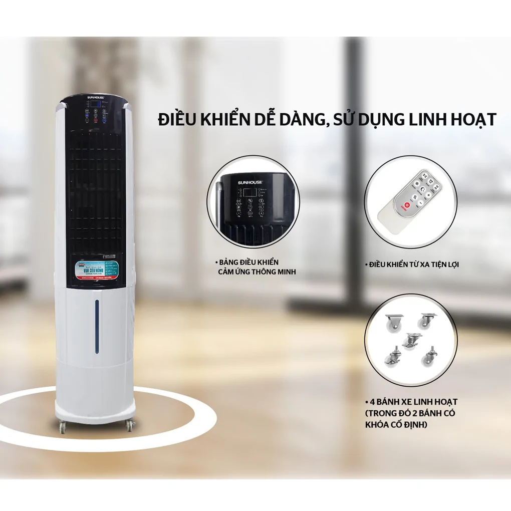 Máy Làm Mát Không Khí Sunhouse SHD7737 220W
