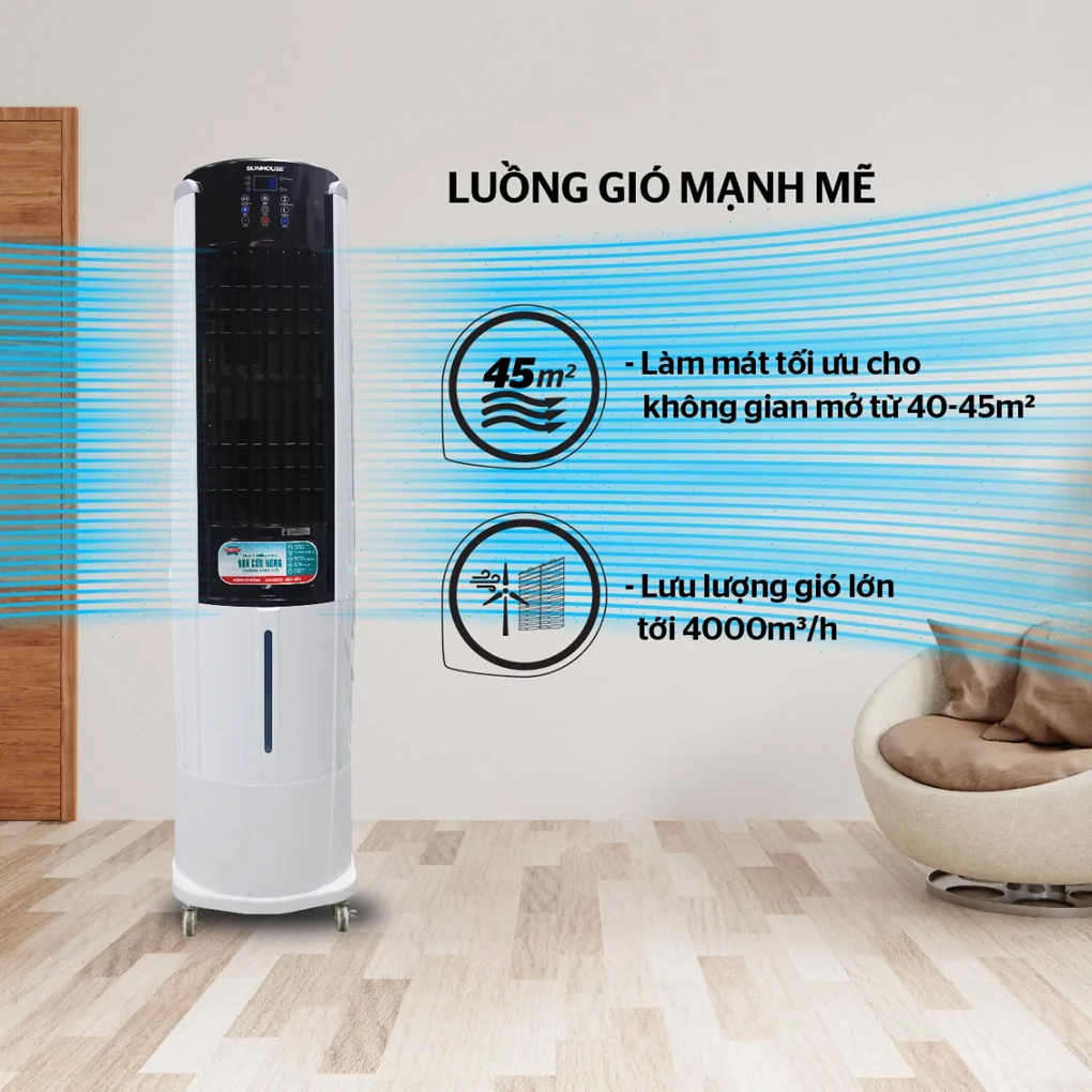 Máy Làm Mát Không Khí Sunhouse SHD7737 220W