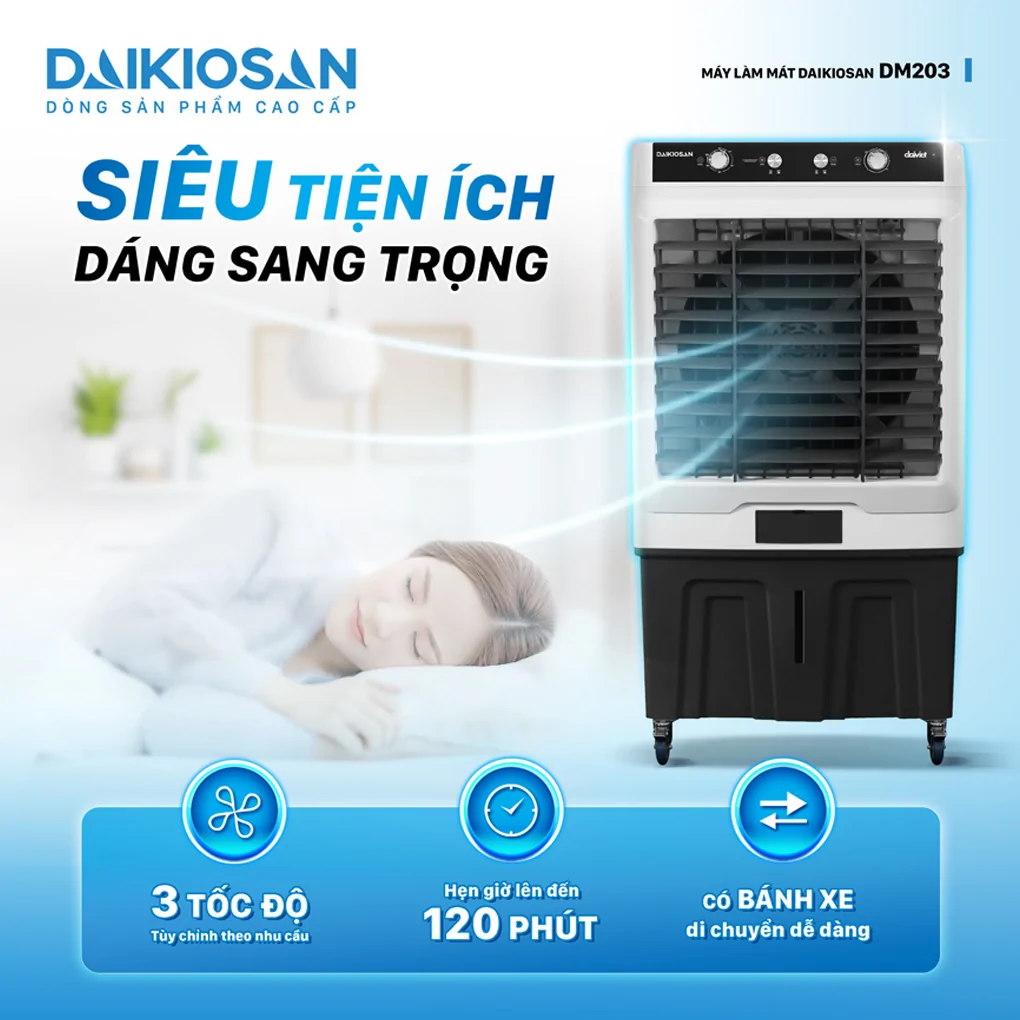 Quạt Điều Hòa Daikiosan DM203