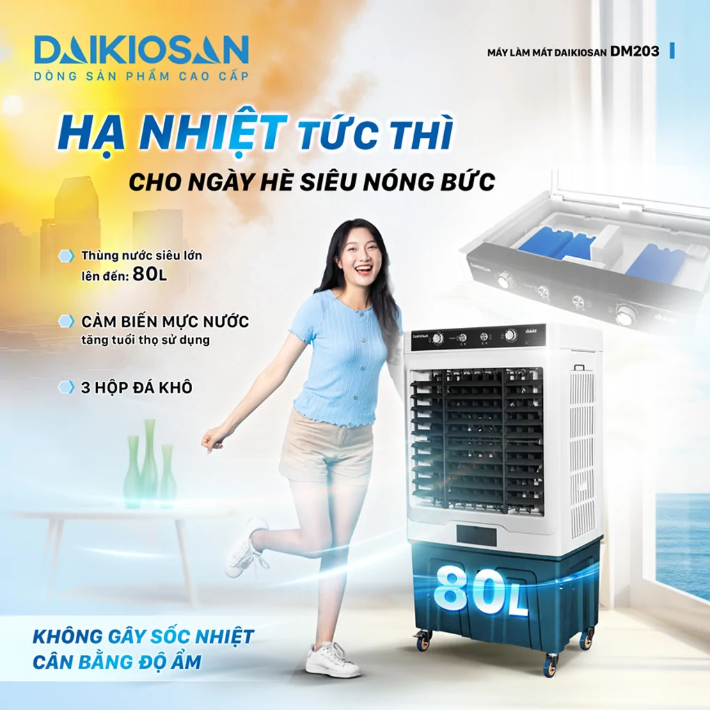 Quạt Điều Hòa Daikiosan DM203