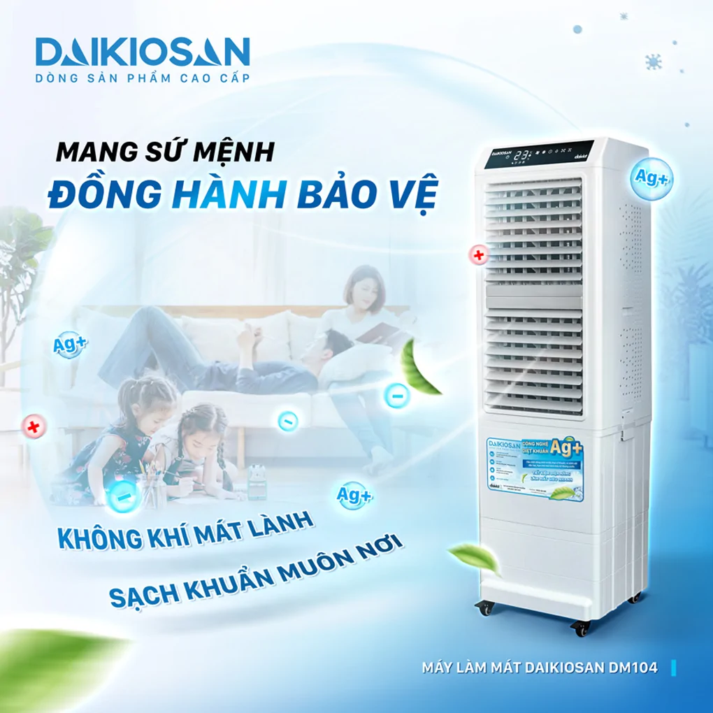 Quạt Điều Hòa Daikiosan DM104 300W