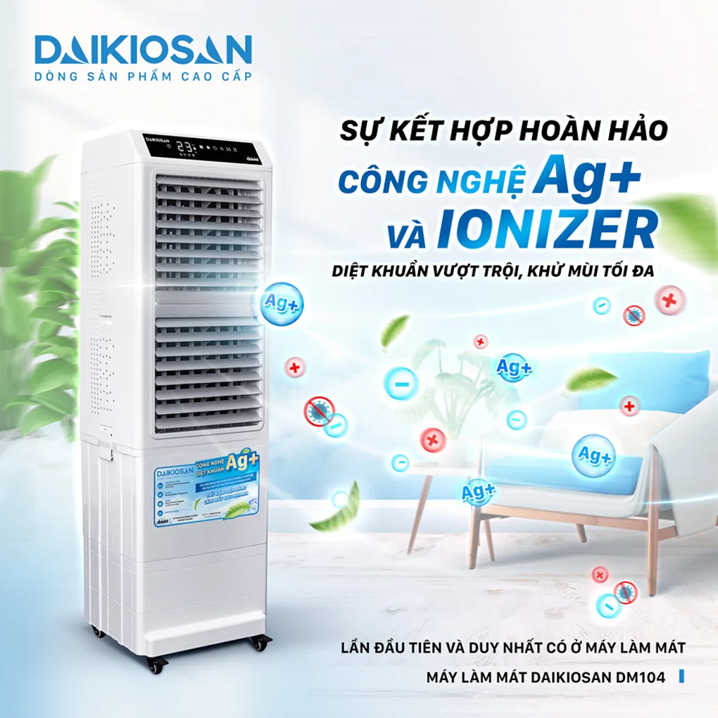 Quạt Điều Hòa Daikiosan DM104 300W