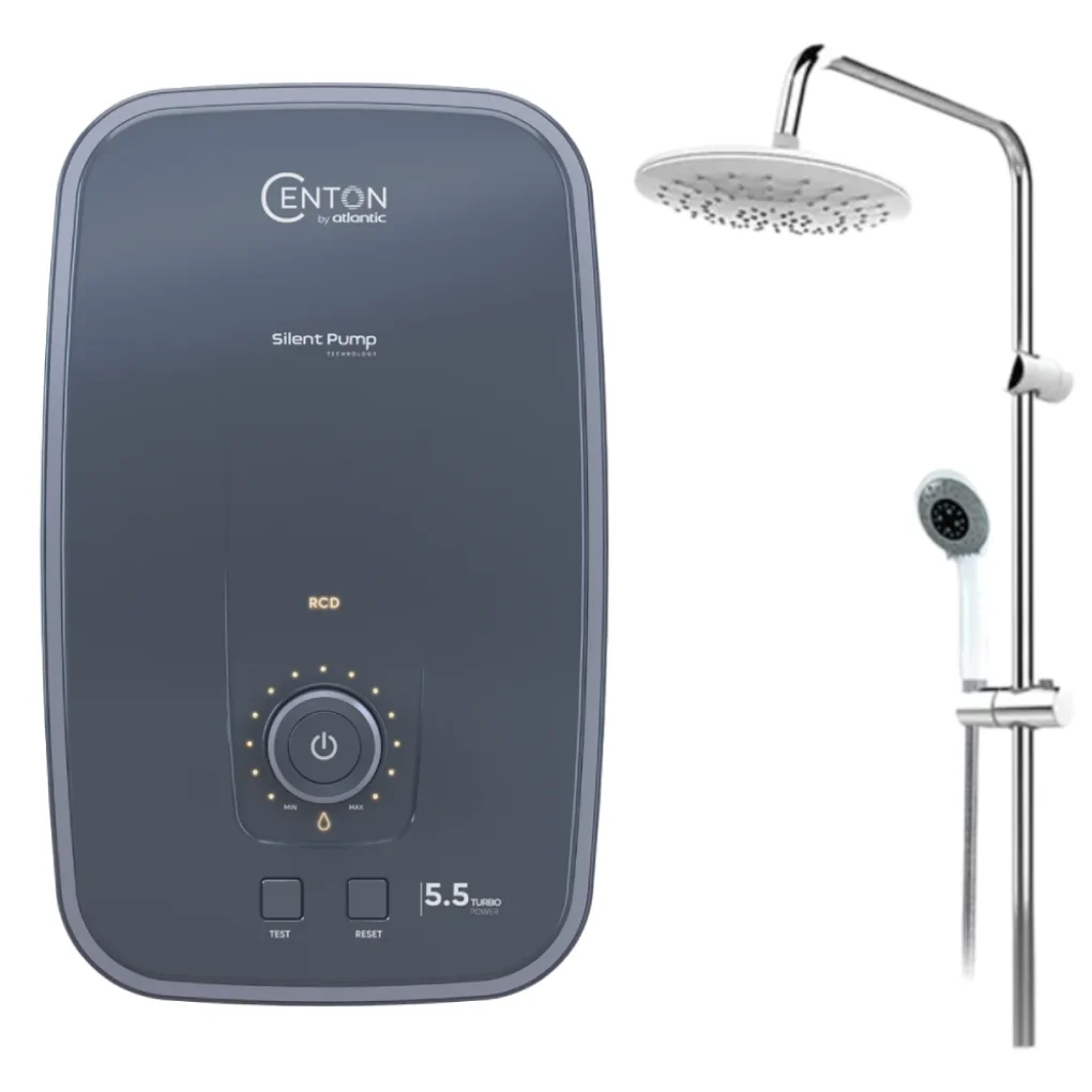 Máy Nước Nóng Trực Tiếp Centon By Atlantic Presto Turbo EIWH P M-N3 5.5kW (RS)