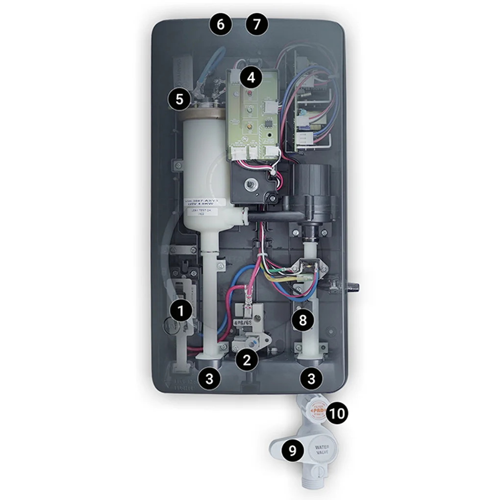 Máy Nước Nóng Trực Tiếp Hitachi HES-48GPYMMSAVN - Thái Lan
