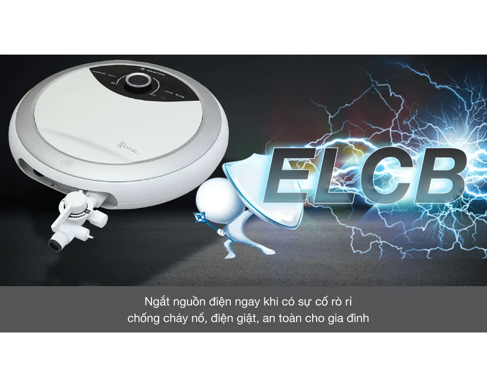 Bình Đun Nước Nóng Tức Thời Ariston RMC45E-VN
