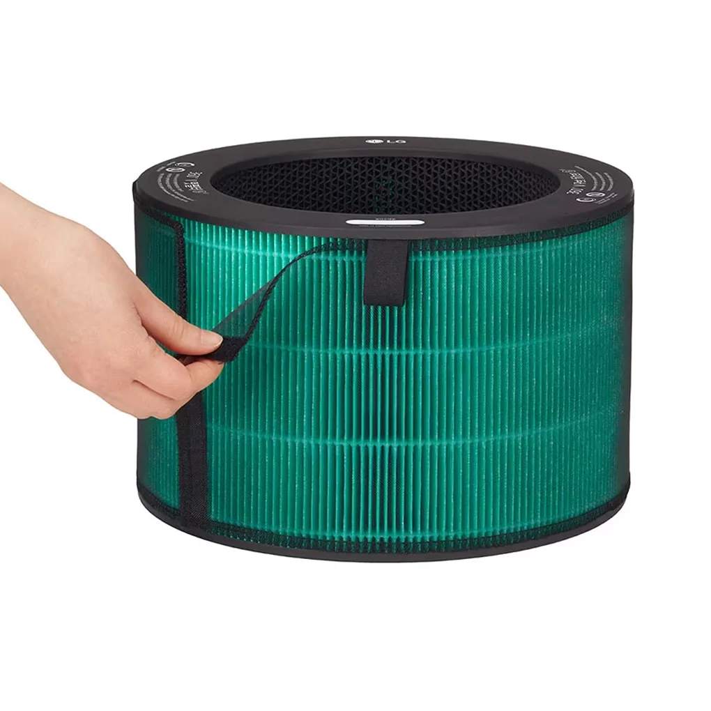 Máy Lọc Không Khí LG 360 Độ Alpha 2 Tầng Màu Vàng Be AS10GDBY0