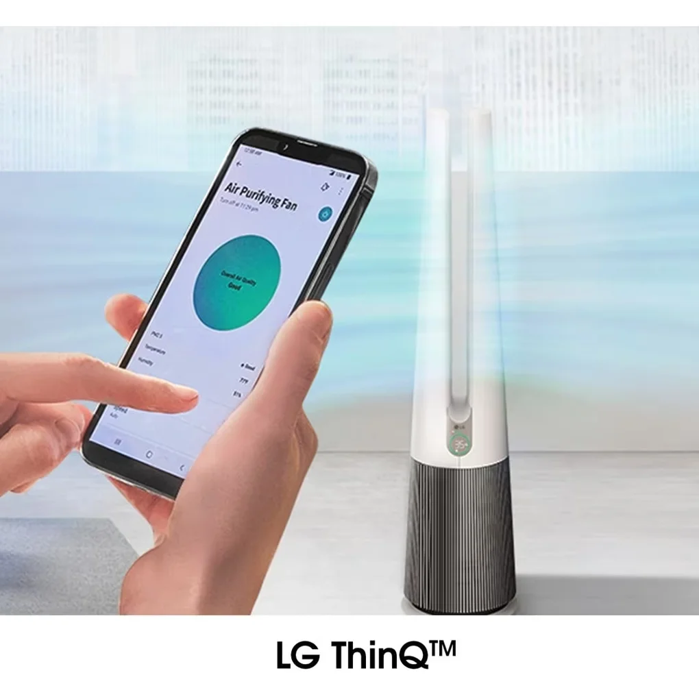 Máy Lọc Không Khí LG PuriCare Aero Tower Hit FS15GPBK0 Màu Be
