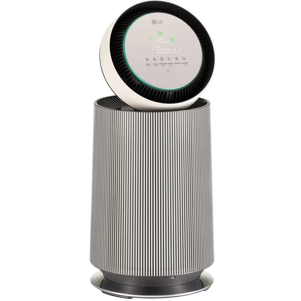 Máy Lọc Không Khí LG 360 Độ Alpha 1 Tầng Màu Vàng Be AS65GDBY0