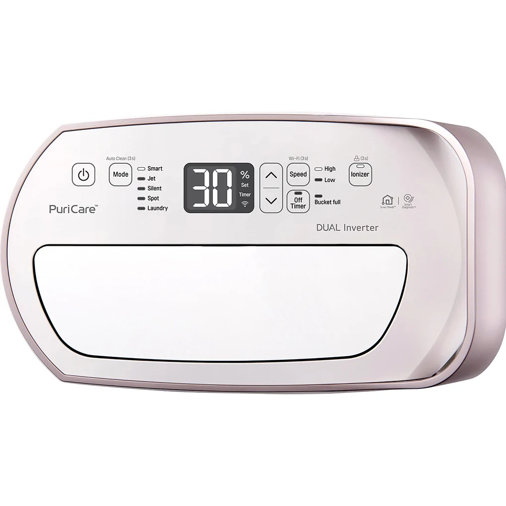 Máy Hút Ẩm LG Dual Inverter 19 Lít MD19GQGE0