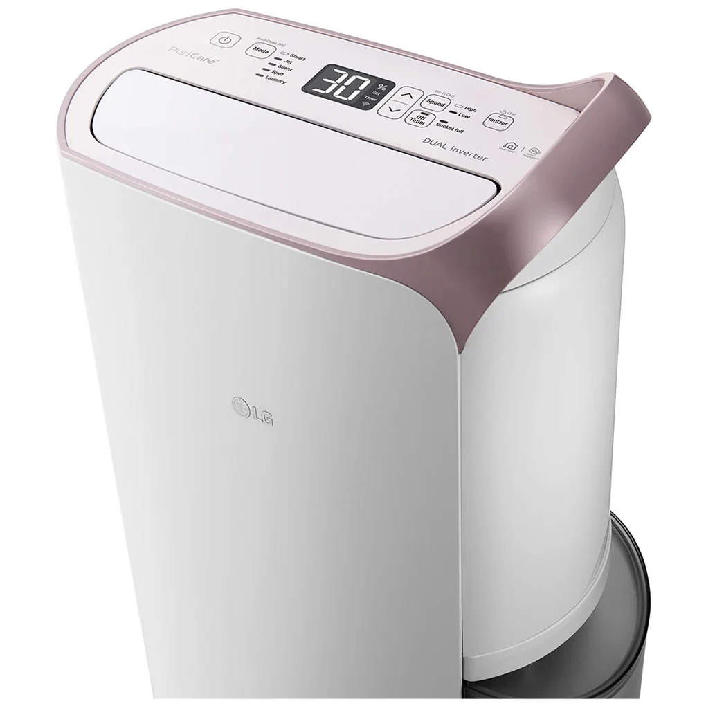 Máy Hút Ẩm LG Dual Inverter 19 Lít MD19GQGE0