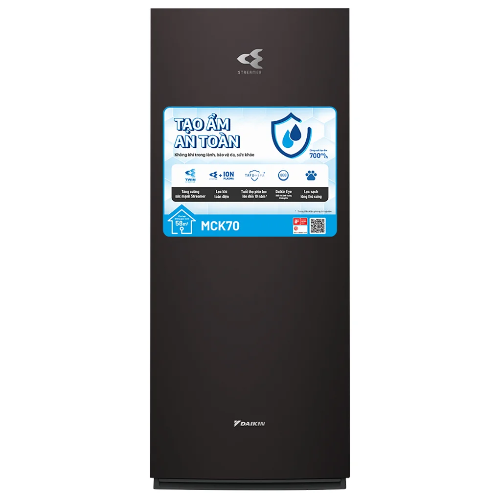 Máy Lọc Không Khí Daikin MCK70ZVM7-T 82W