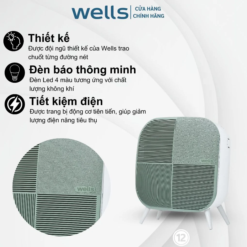 Máy Lọc Không Khí Wells AQ106