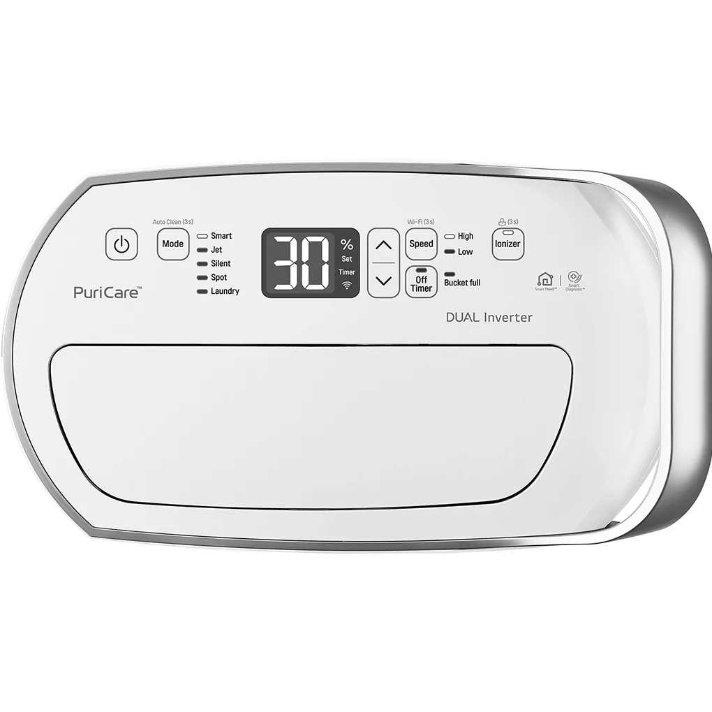 Máy Hút Ẩm LG Dual Inverter 16 Lít MD16GQSE0