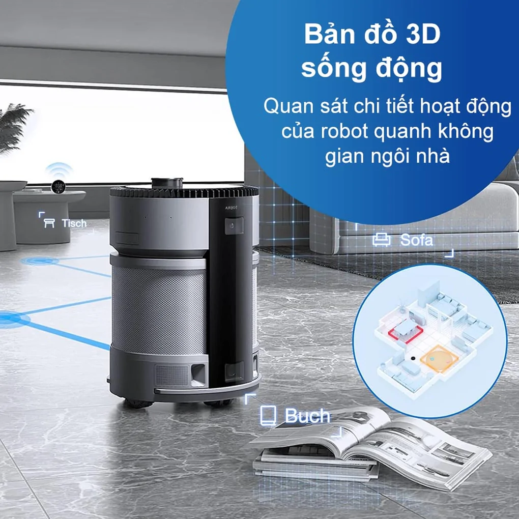Robot Lọc Không Khí Ecovacs AIRBOT Z1