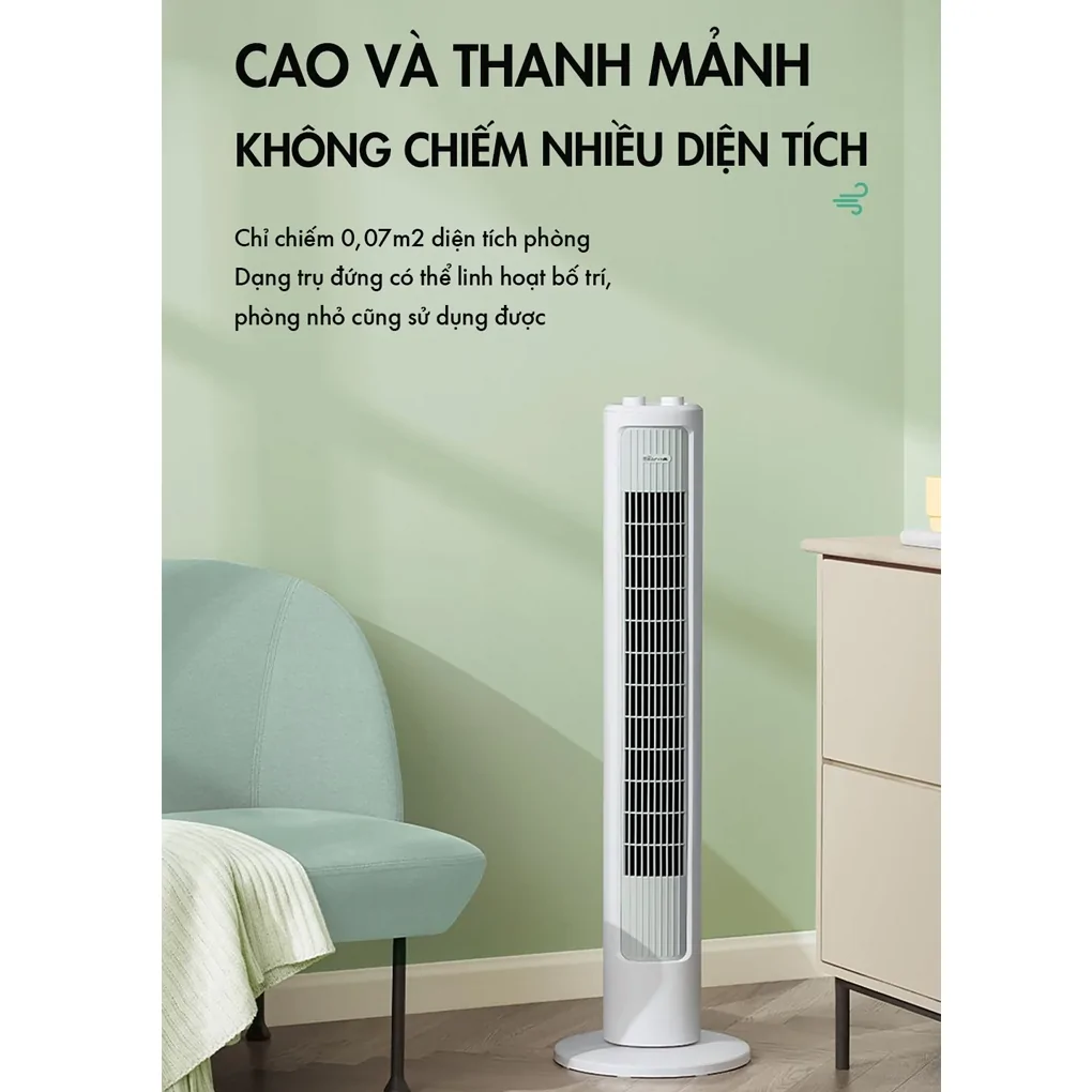Quạt Tháp Đối Lưu Cao Cấp Bear DFS-D40G1