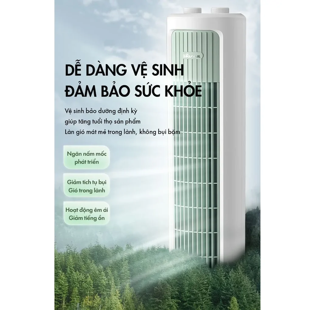 Quạt Tháp Đối Lưu Cao Cấp Bear DFS-D40G1