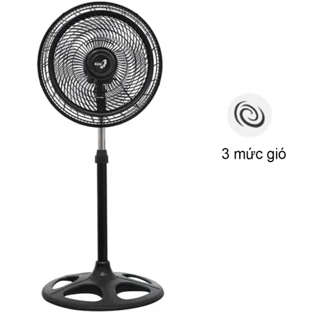 Quạt Đứng Asiavina Turbo One VY619990 55W - Đen